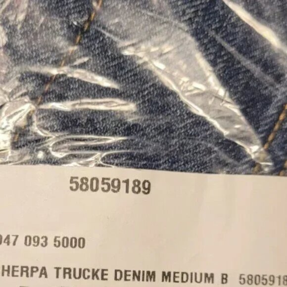 New Women's Levi's Sherpa Ex-Boyfriend Jacket - Picture 9 of 9